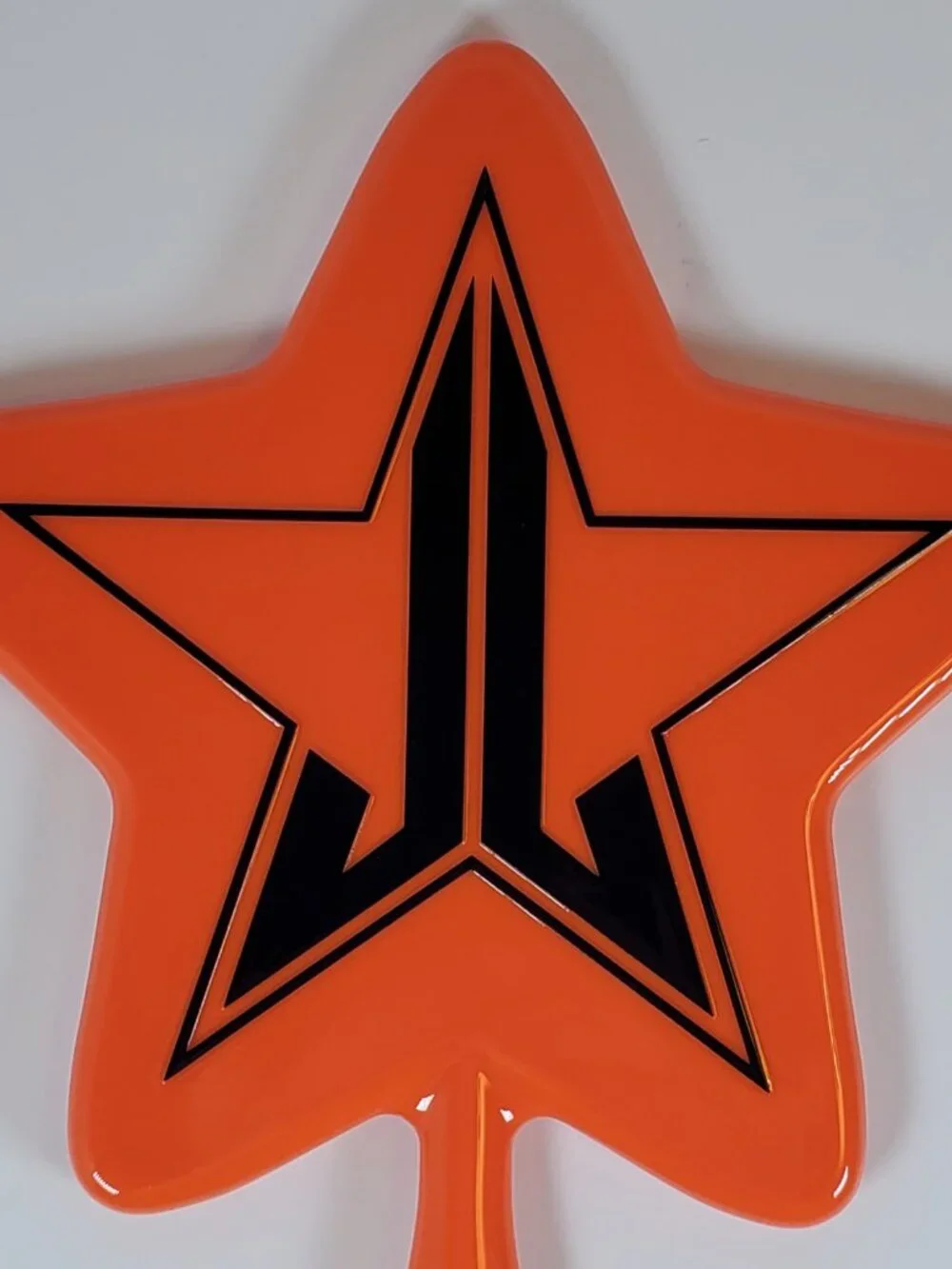 Jeffree Star Orange & Black Halloween Personal Hand Mirror Halloween Exclusive